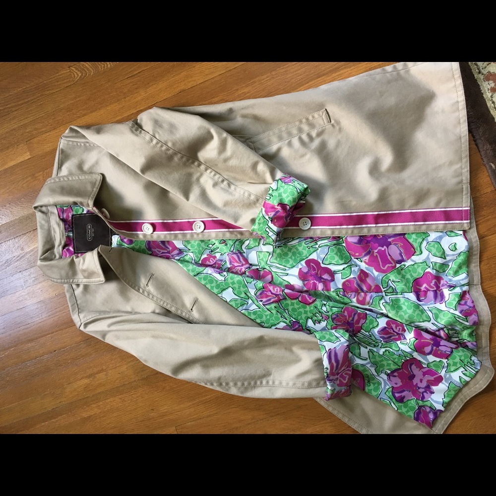 Coach rain coat! Make an offer!!
