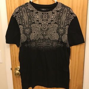 Topman t-shirt black with design.