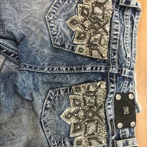 MissMe cropped jeans