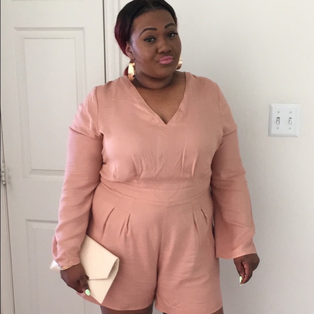Pink romper from forever 21