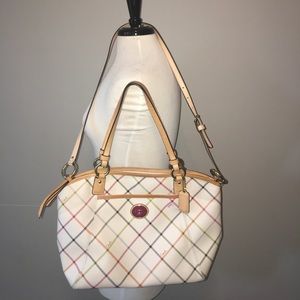 Real and Gorgeous Coach Cream purse