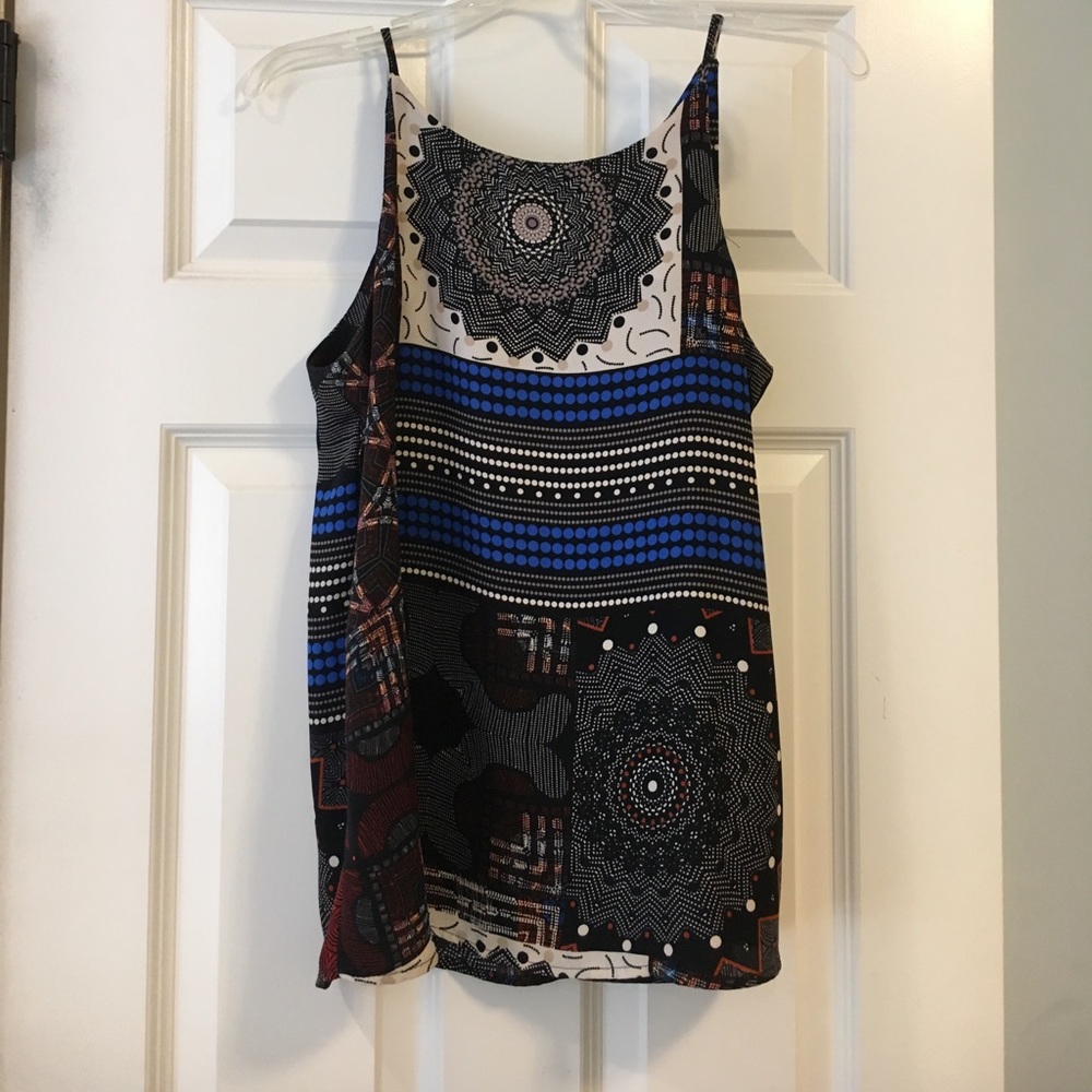 Renee C. Patterned Tank