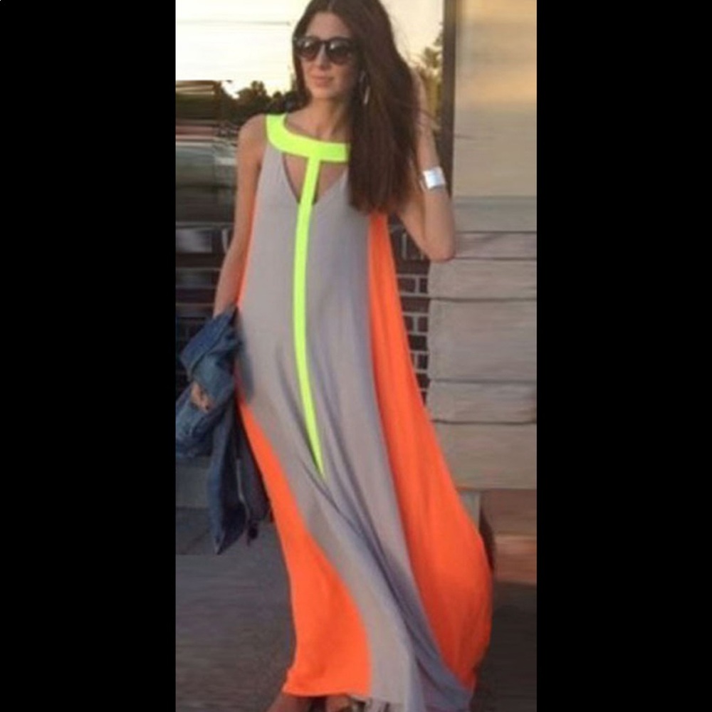 Color Block Dress