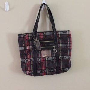 Coach Accessories - COACH POPPY Plaid Bag Coach Accessories - COACH POPPY Plaid Bag