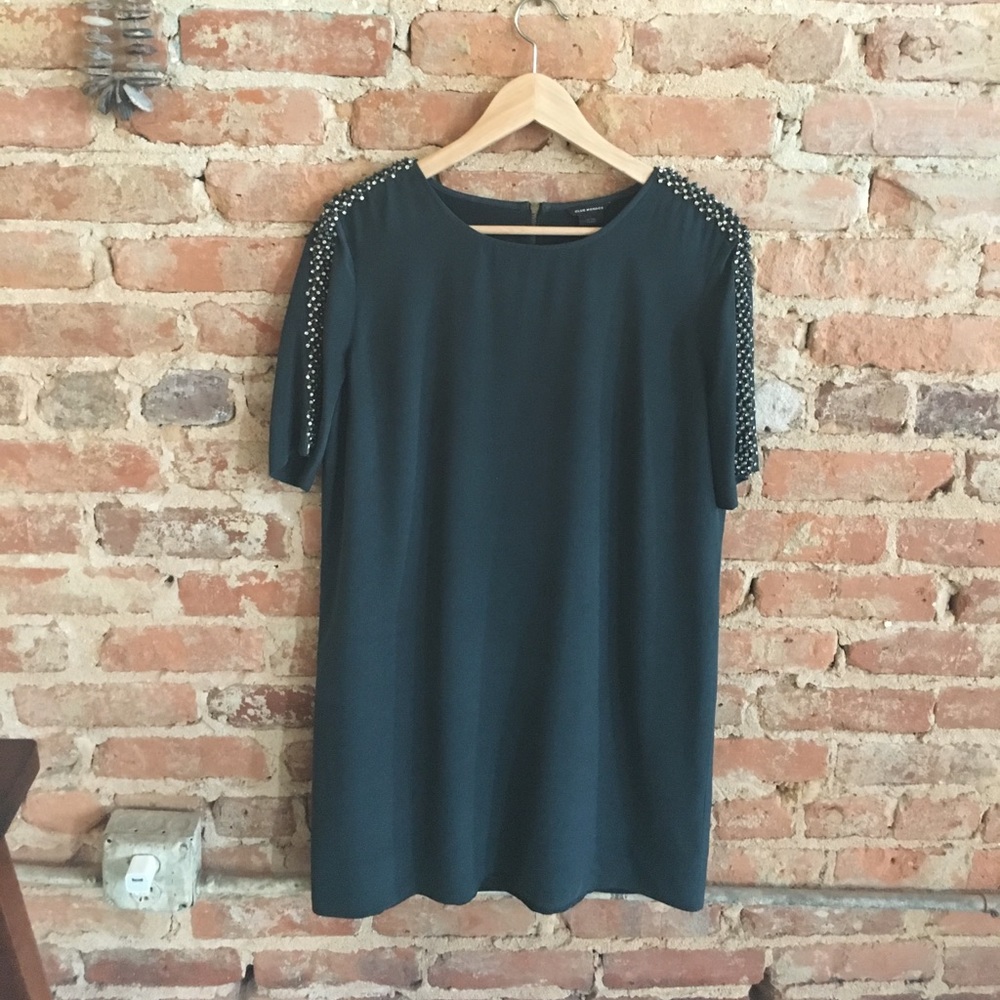 Club Monaco 100% Silk Shift Dress Full Lining