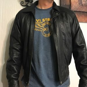 Wilsons Leather Global Bomber Jacket