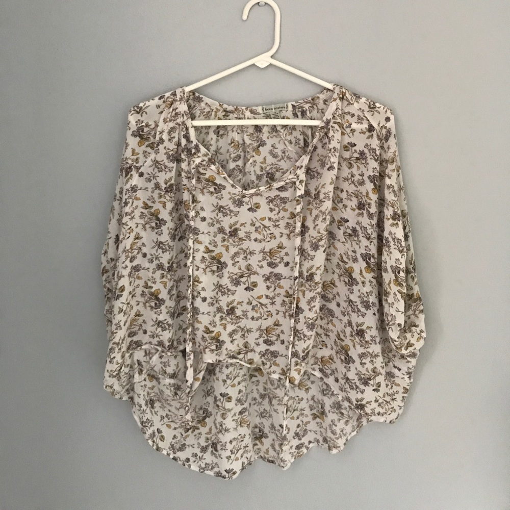 Floral blouse -Lucca couture