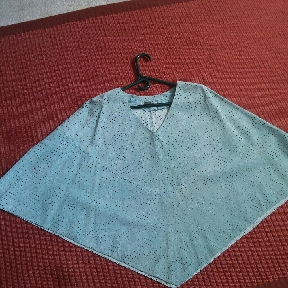 Co & Eddy Suede Cape