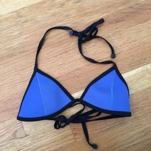 Triangl Malibu Blue Bikini Top
