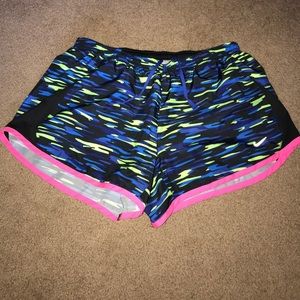 Nike camo running shorts