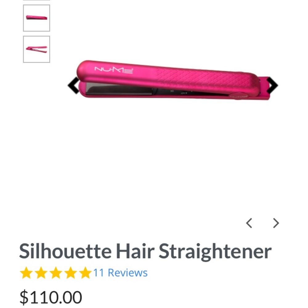 Nume silhouette hair straightener