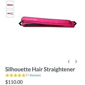Nume silhouette hair straightener