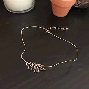 Short adjustable necklace