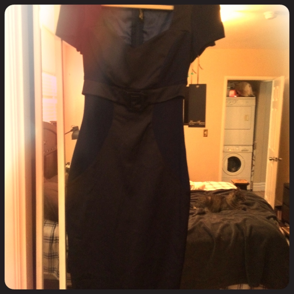 Pinupgirlclothing dress #pug beautiful navy blue