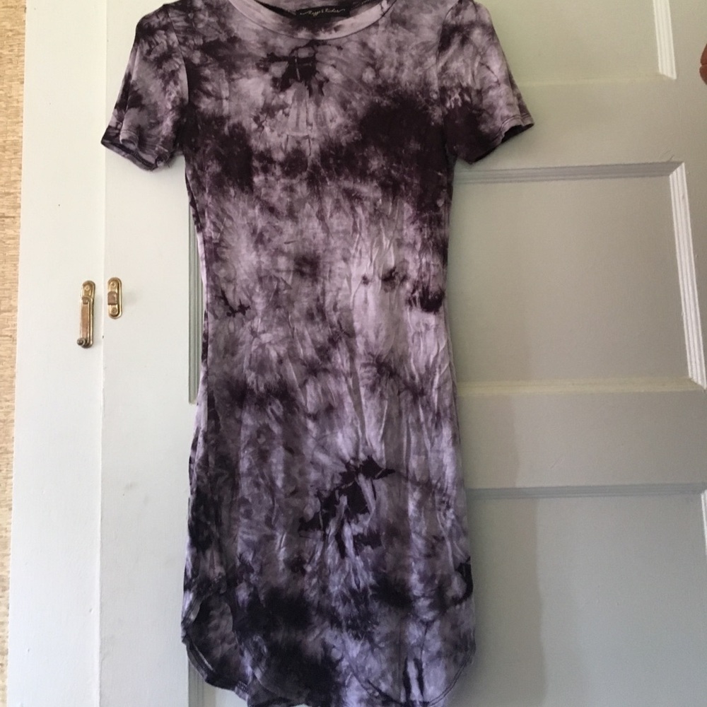 Tie dye mini dress!