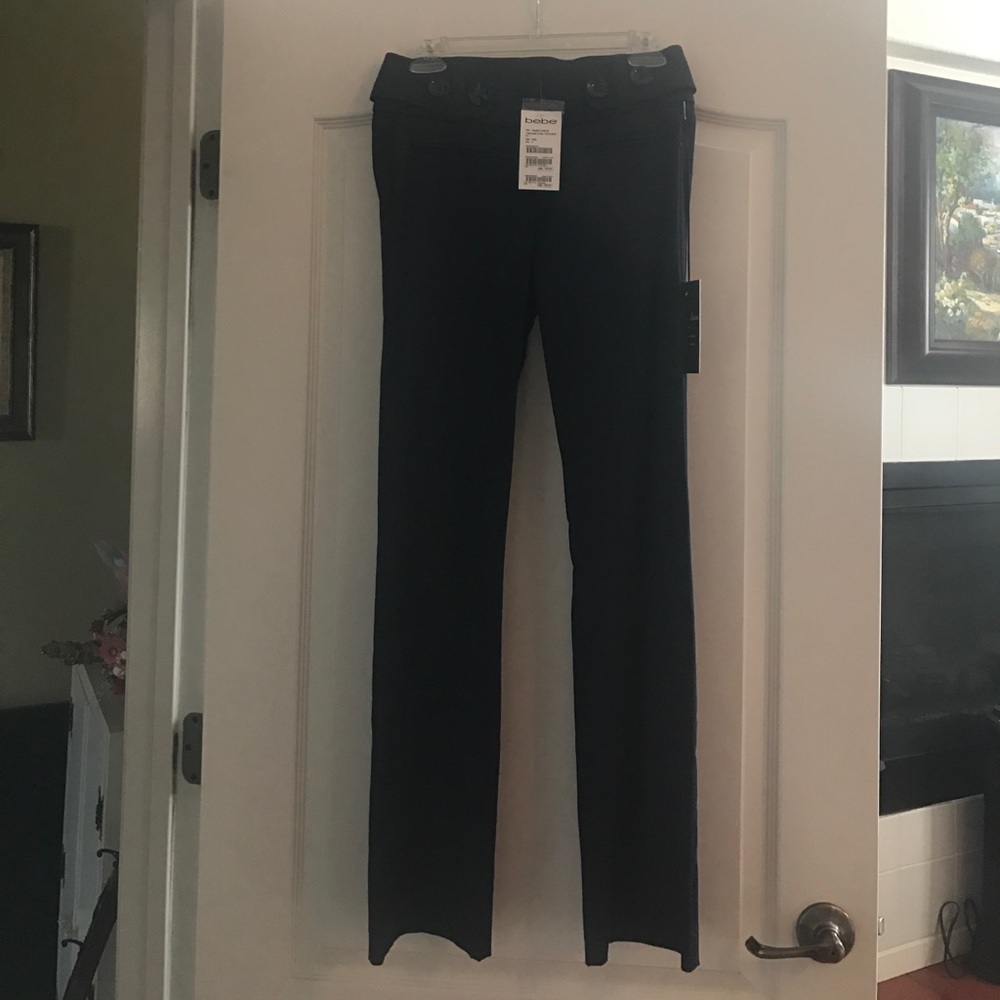 Navy slacks