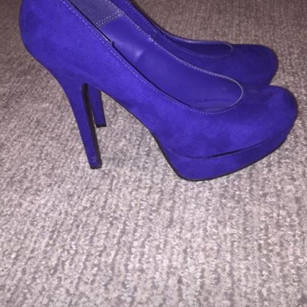 Blue Heels—Never Been Worn