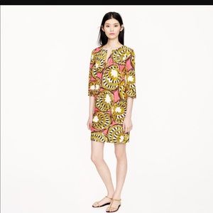 J Crew Electric Kiwi Dress