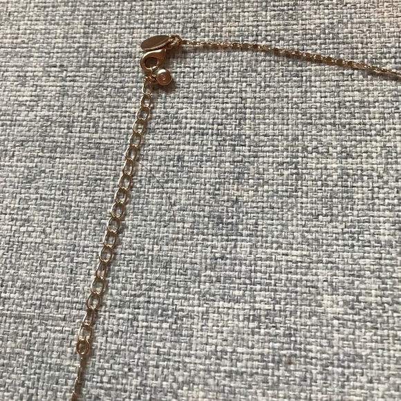 Express Faceted Square Stone Pendant Necklace - Picture 4 of 4