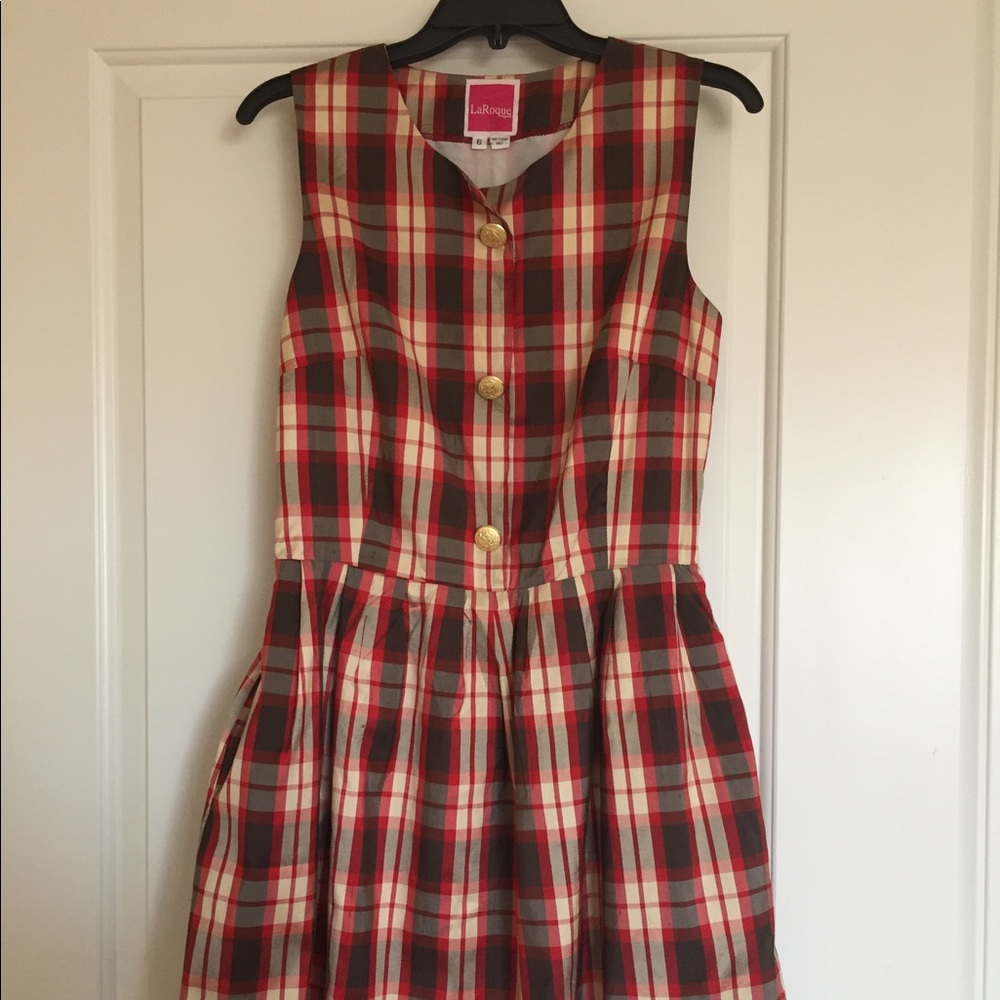 Festive Plaid Dress