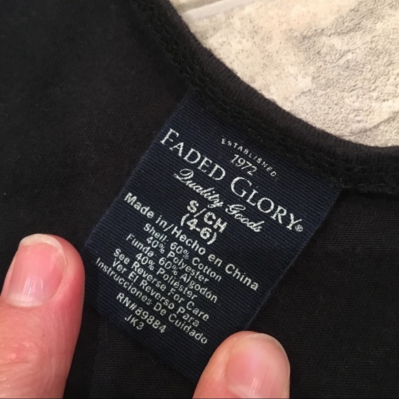 FADED GLORY black sleeveless dress - Picture 3 of 7