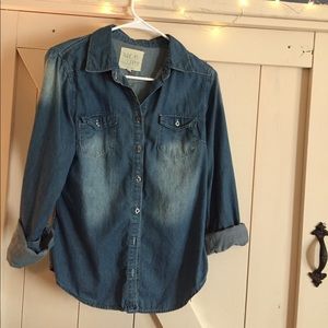 Denim shirt
