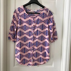 Peach Love Cream tunic