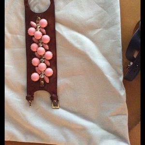 Valentino leather bracelet