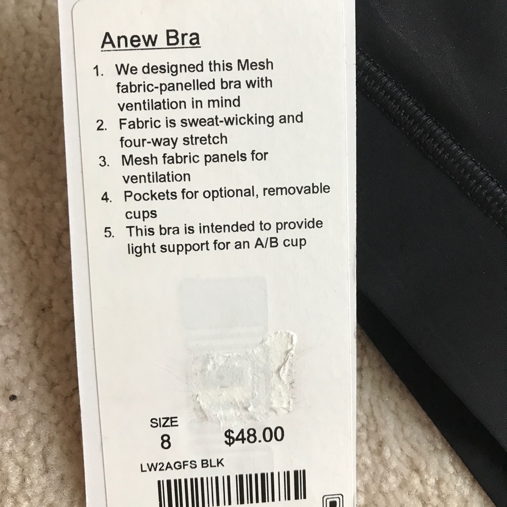 Lululemon anew bra