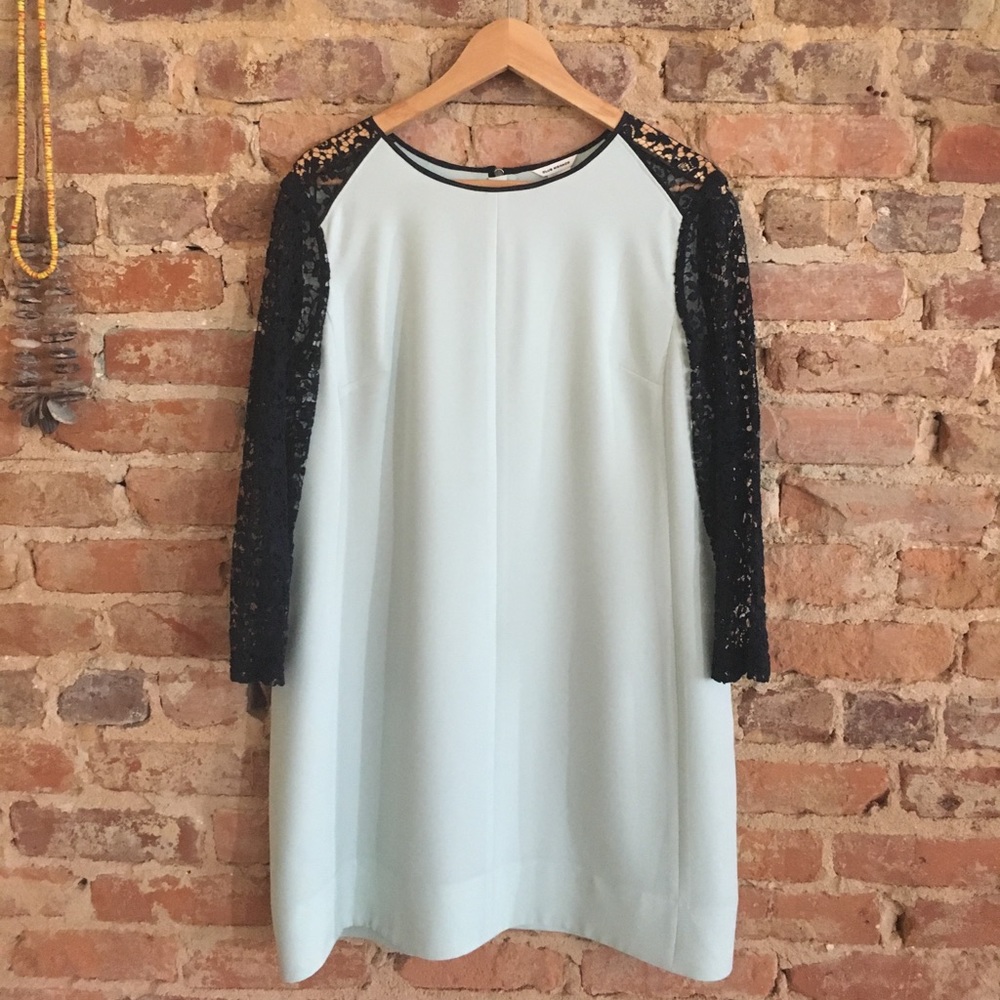 Club Monaco Laced Sleeves Dress