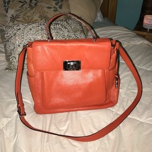 Burnt orange authentic Micheal Kors bag