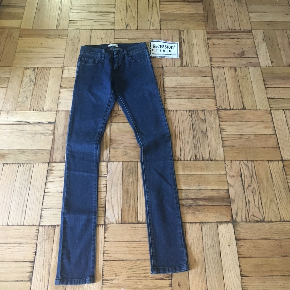 Tags on Recession Denim Stretchy Highwaisted 24/33