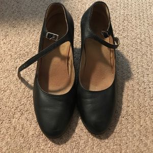 Black Bloch Leather Shoes