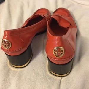 Tory Burch patent leather loafers