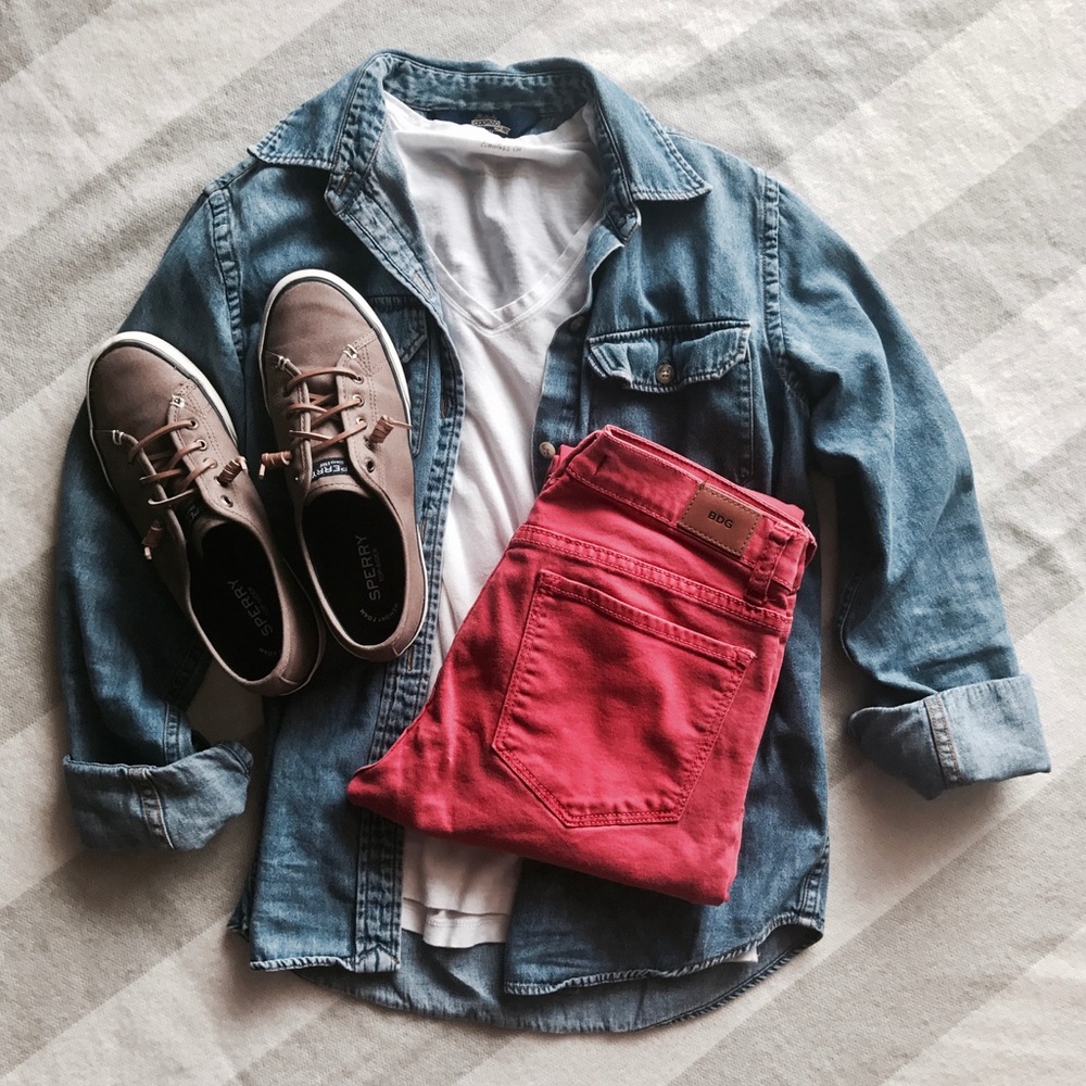BDG Salmon Skinnies