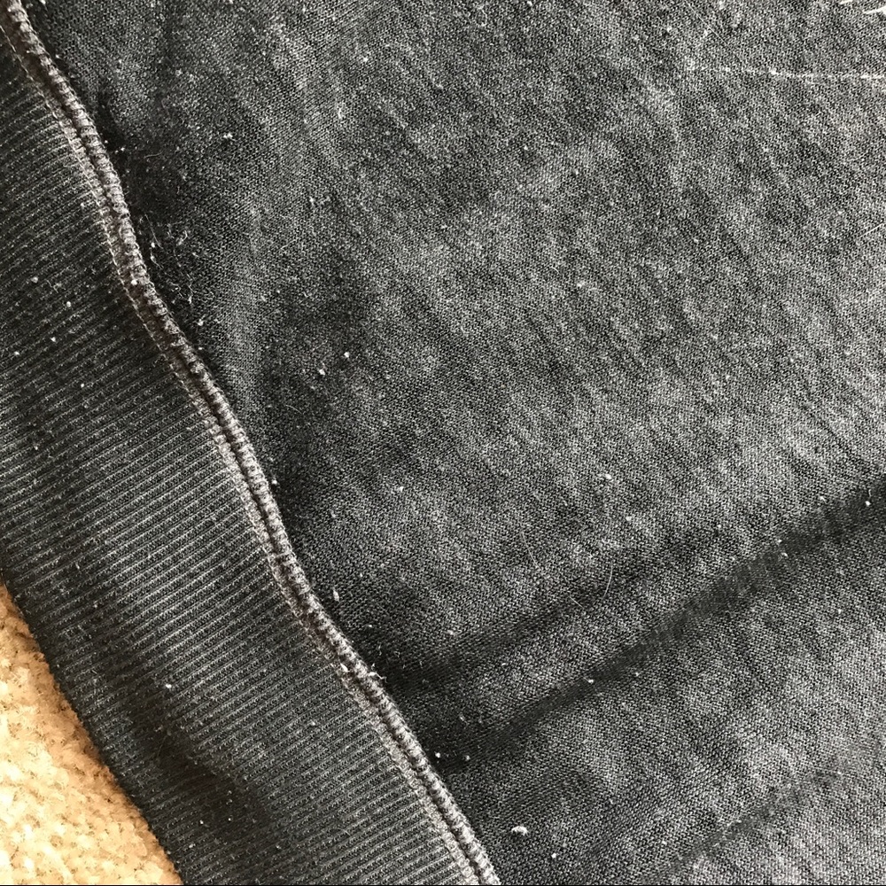 Buffalo crewneck sweatshirt -distressed black - Picture 3 of 4