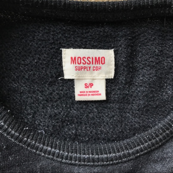 Buffalo crewneck sweatshirt -distressed black - Picture 4 of 4