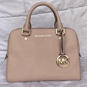 Michael Kors *BLUSH* Medium Jet Set Travel Satchel