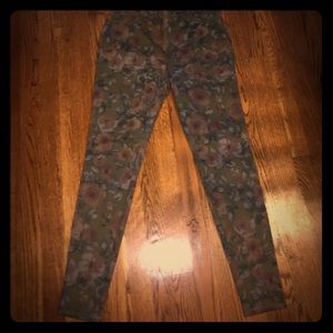 Floral jeggings