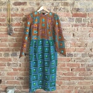 Ankara Print Dress