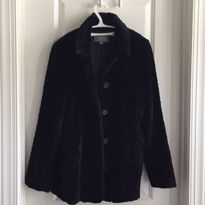 Ann Taylor faux lamb wool coat