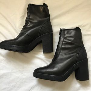 Alexander Wang For H&M - Box Heel Leather Boot