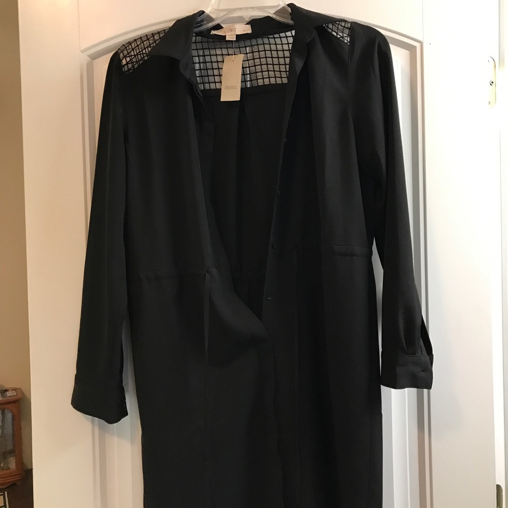 Loft black dress