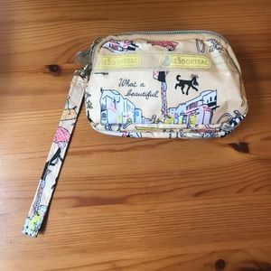LeSportsac 3 pocket pouch
