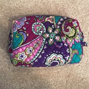 Vera Bradley Large Cosmetic in Heather