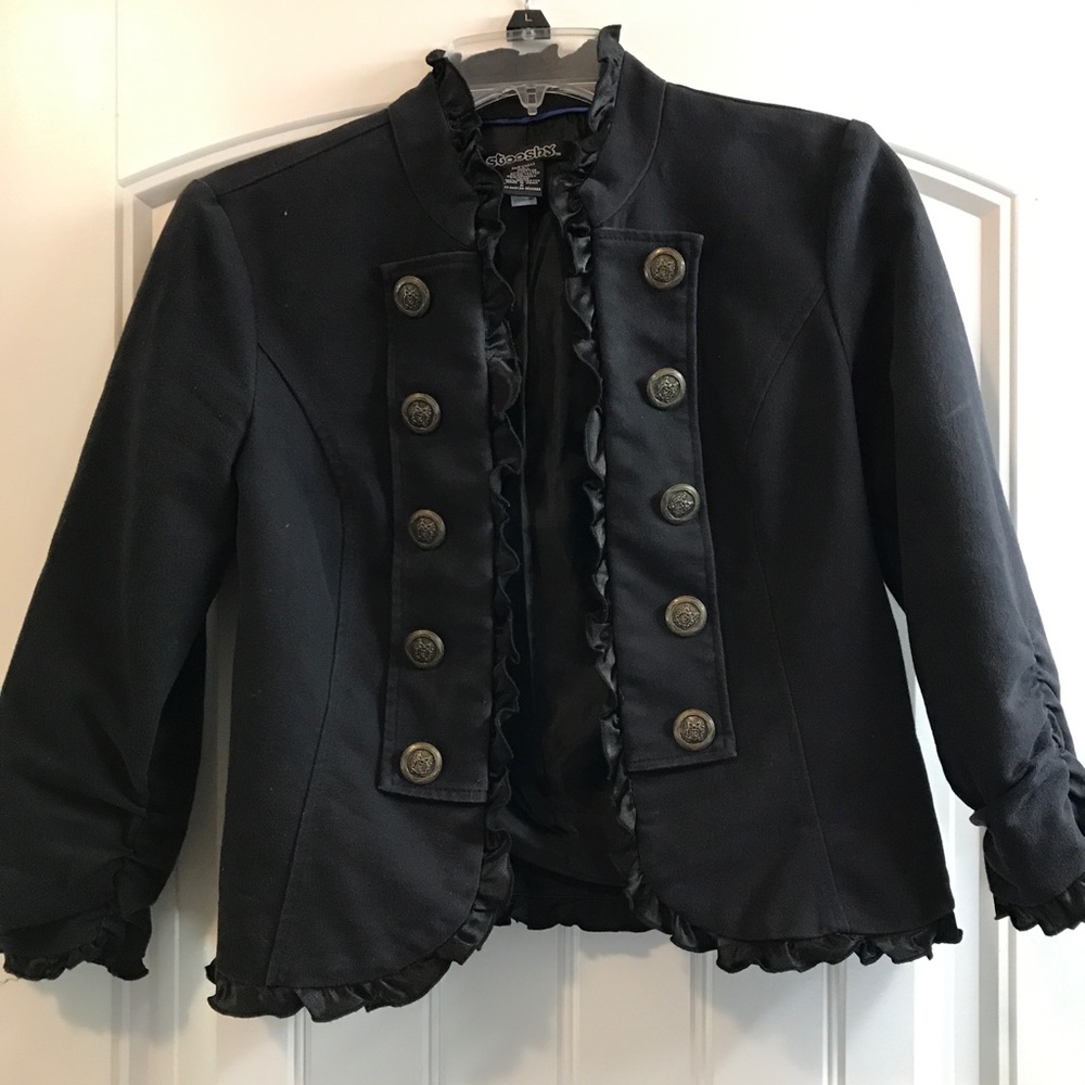 Army button jacket