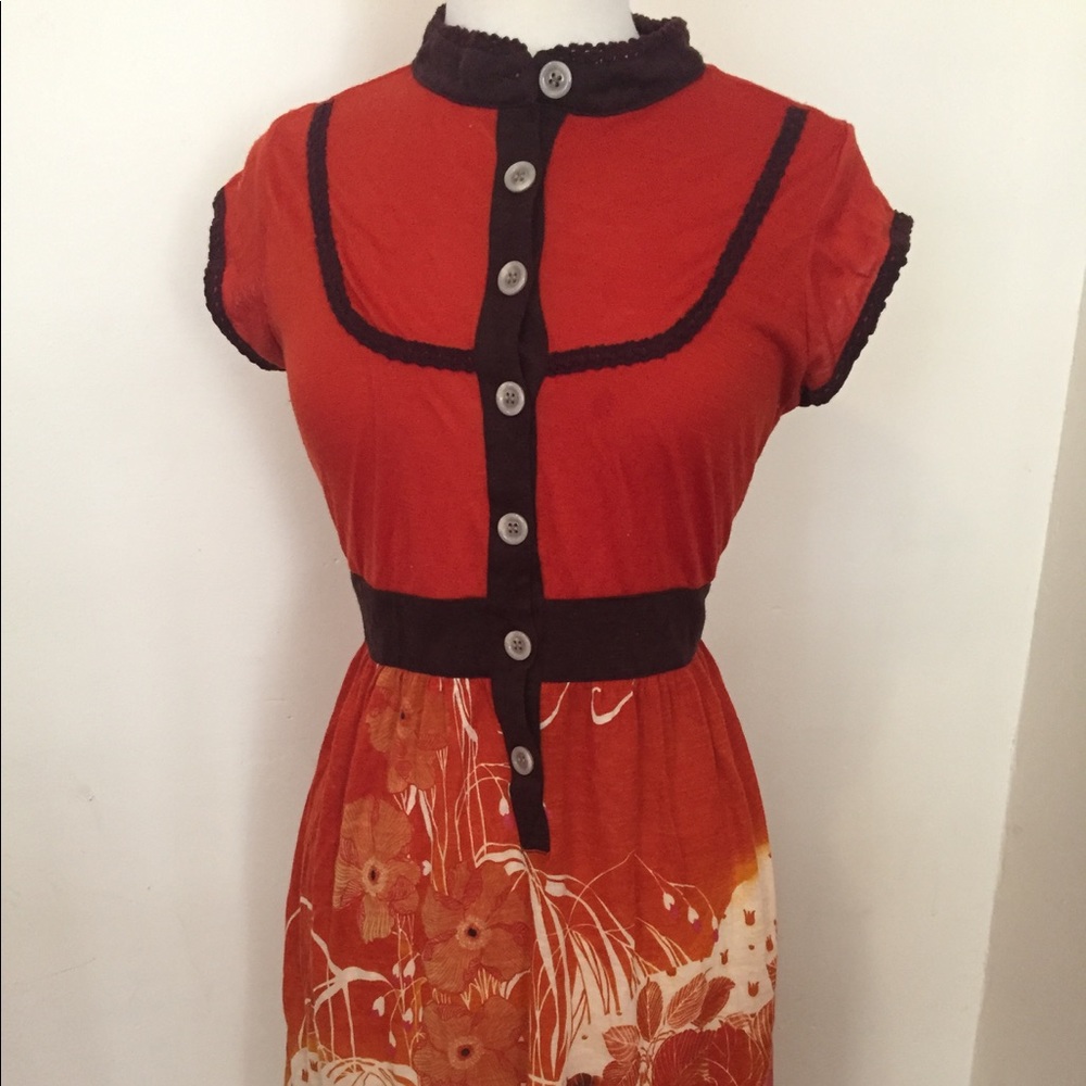 Wool blend anthropologie dress