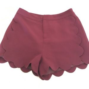 Topshop high waisted shorts