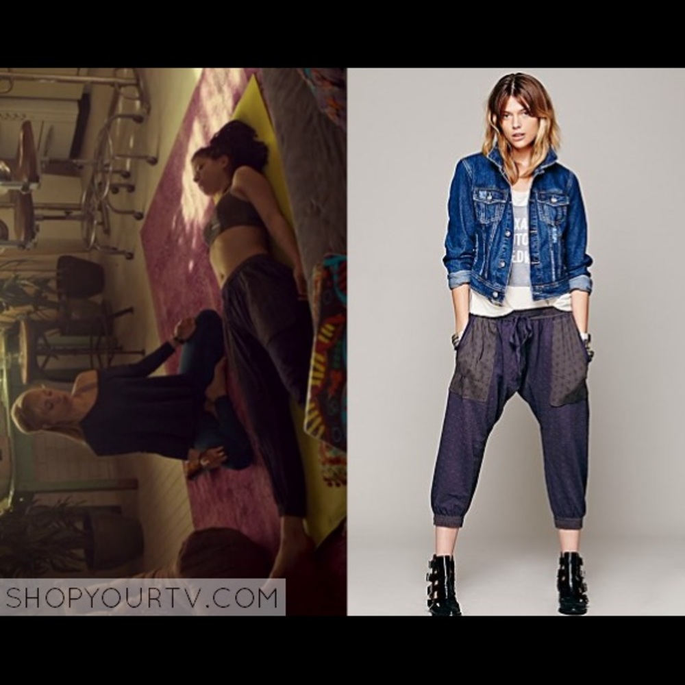 ASO Orphan black: FP Intarsia joggers indigo combo