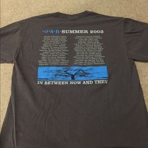Vintage OAR 2003 Summer Tour Tee Shirt